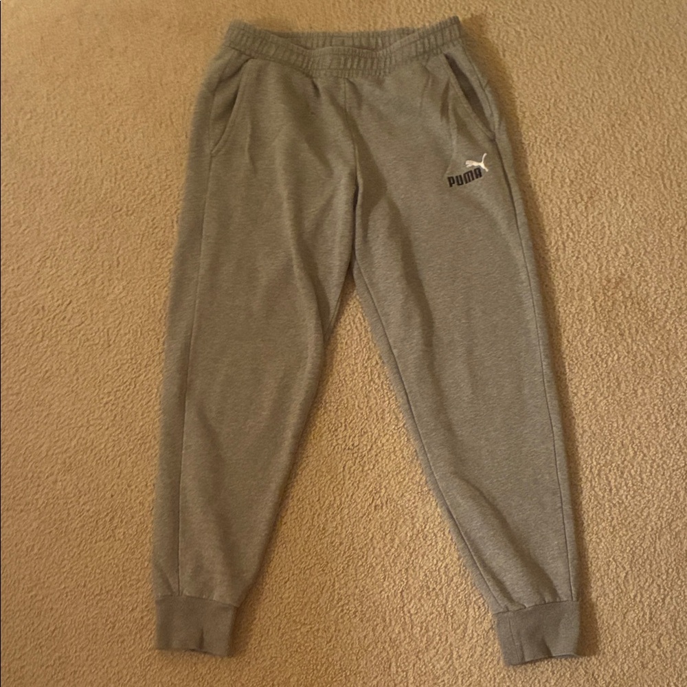 Puma Heather Gray Joggers